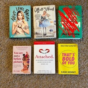 Lot of 5 Self-Help & Pop Culture Books